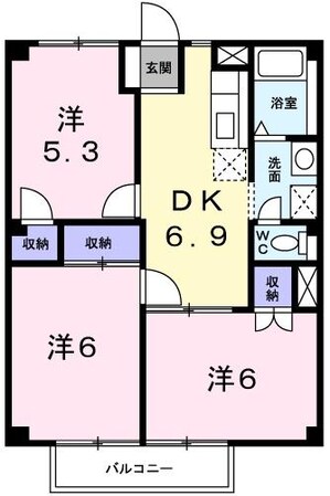 ガーデンハウスの物件間取画像